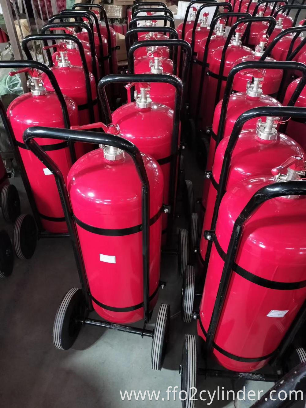 100Kg Powder Trolley Fire Extinguisher